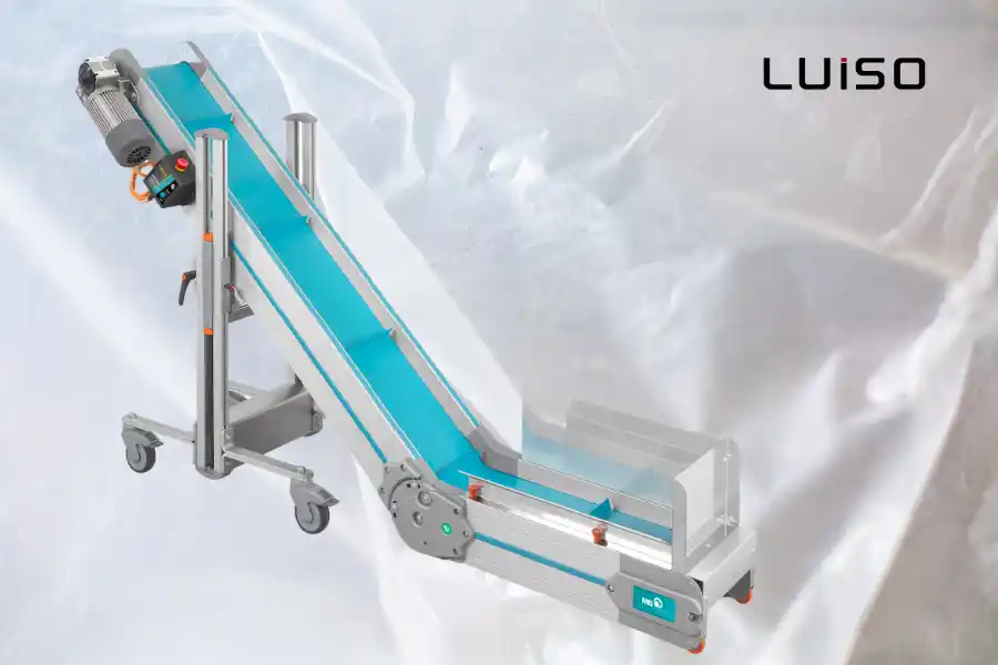 transporte de materiales plásticos con MB Conveyors